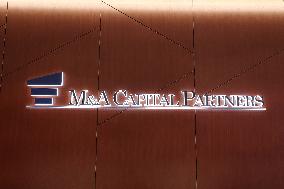 M&A Capital Partner Sign and Logo